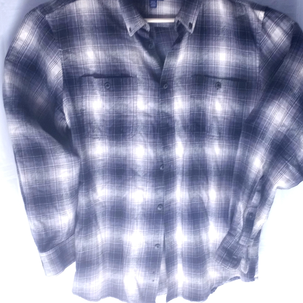 Casual Plaid Dress Shirt
